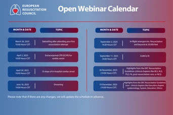 Open Webinar Calendar